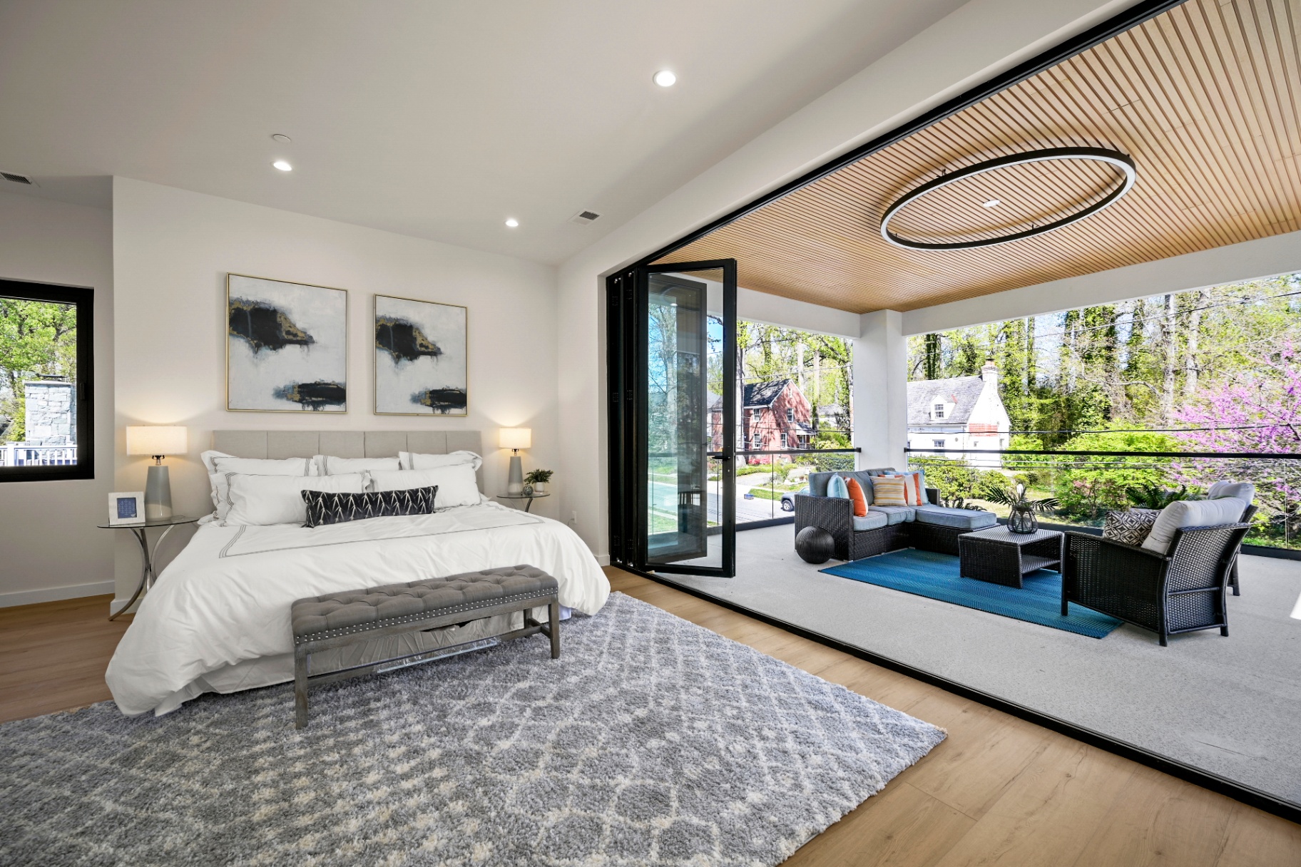 Primary suite with terrace